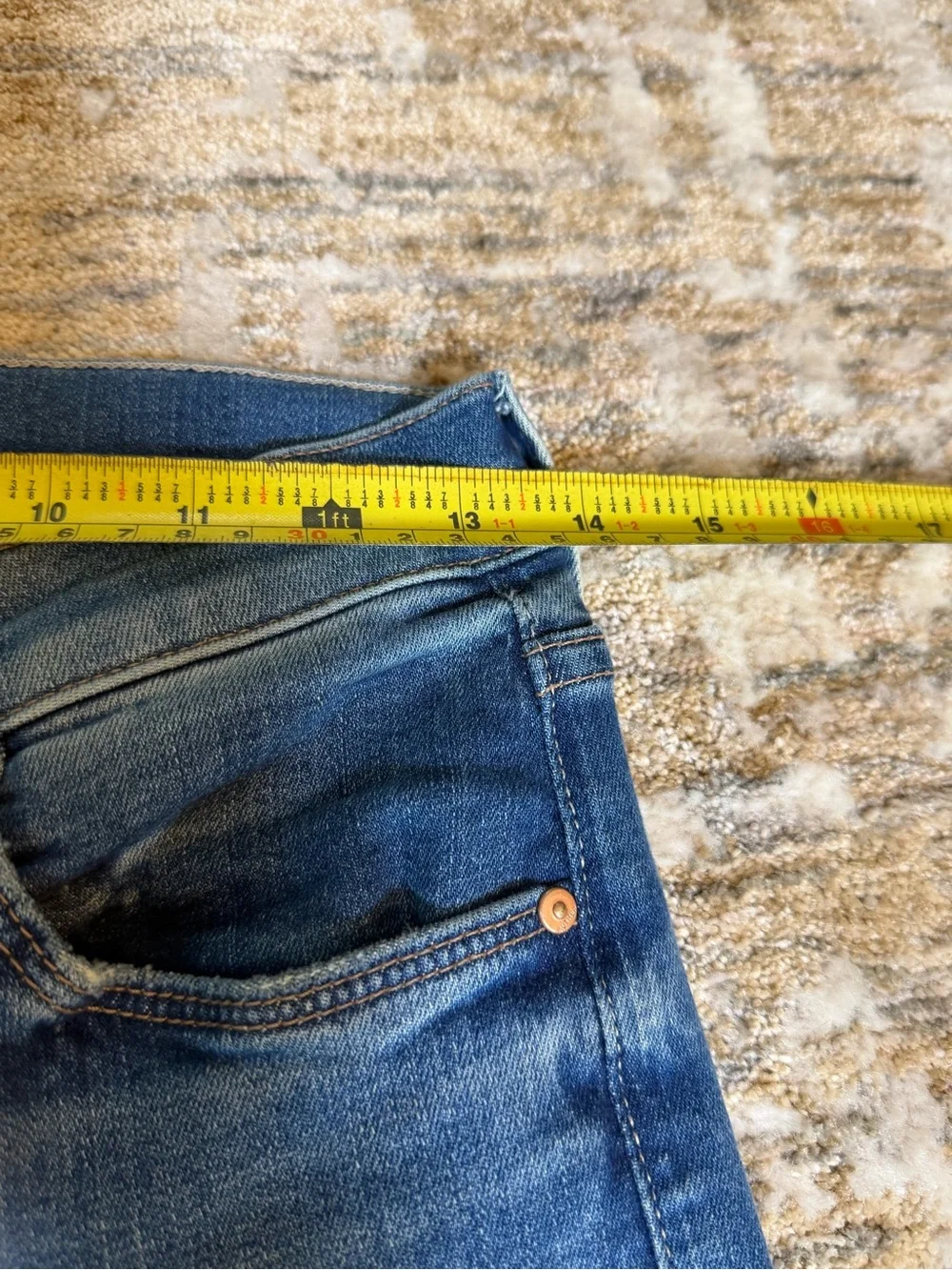 Mother Women's Mid Rise Dazzler Ankle Jeans Blue Stretch 5-Pocket Solid Size 26